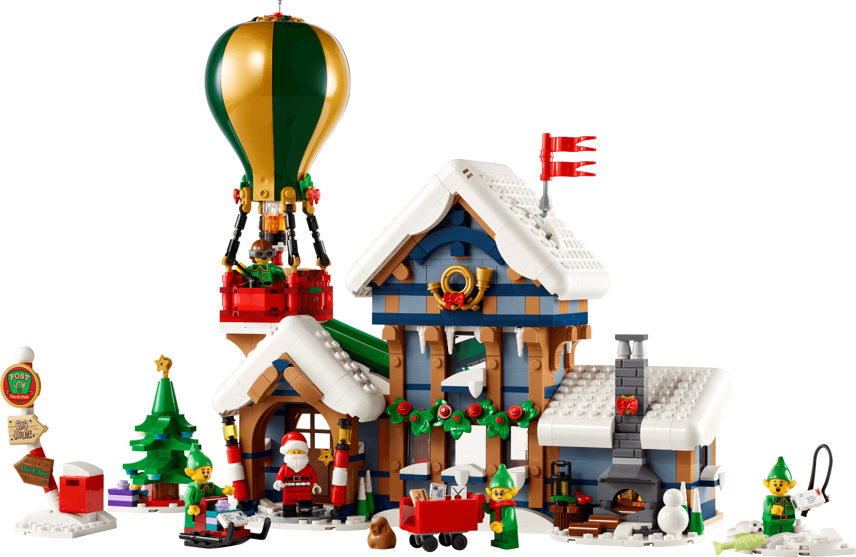 לגו אייקון סניף הדואר של סנטה