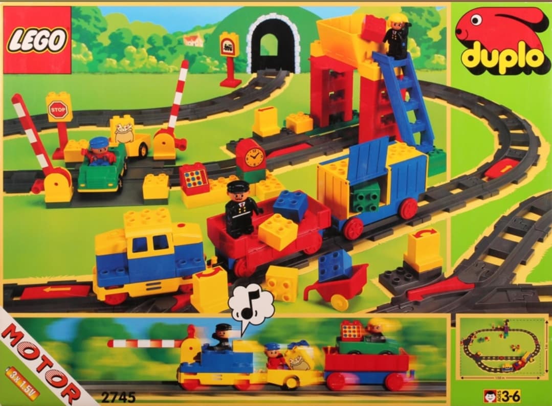 Deluxe Electric Train Set