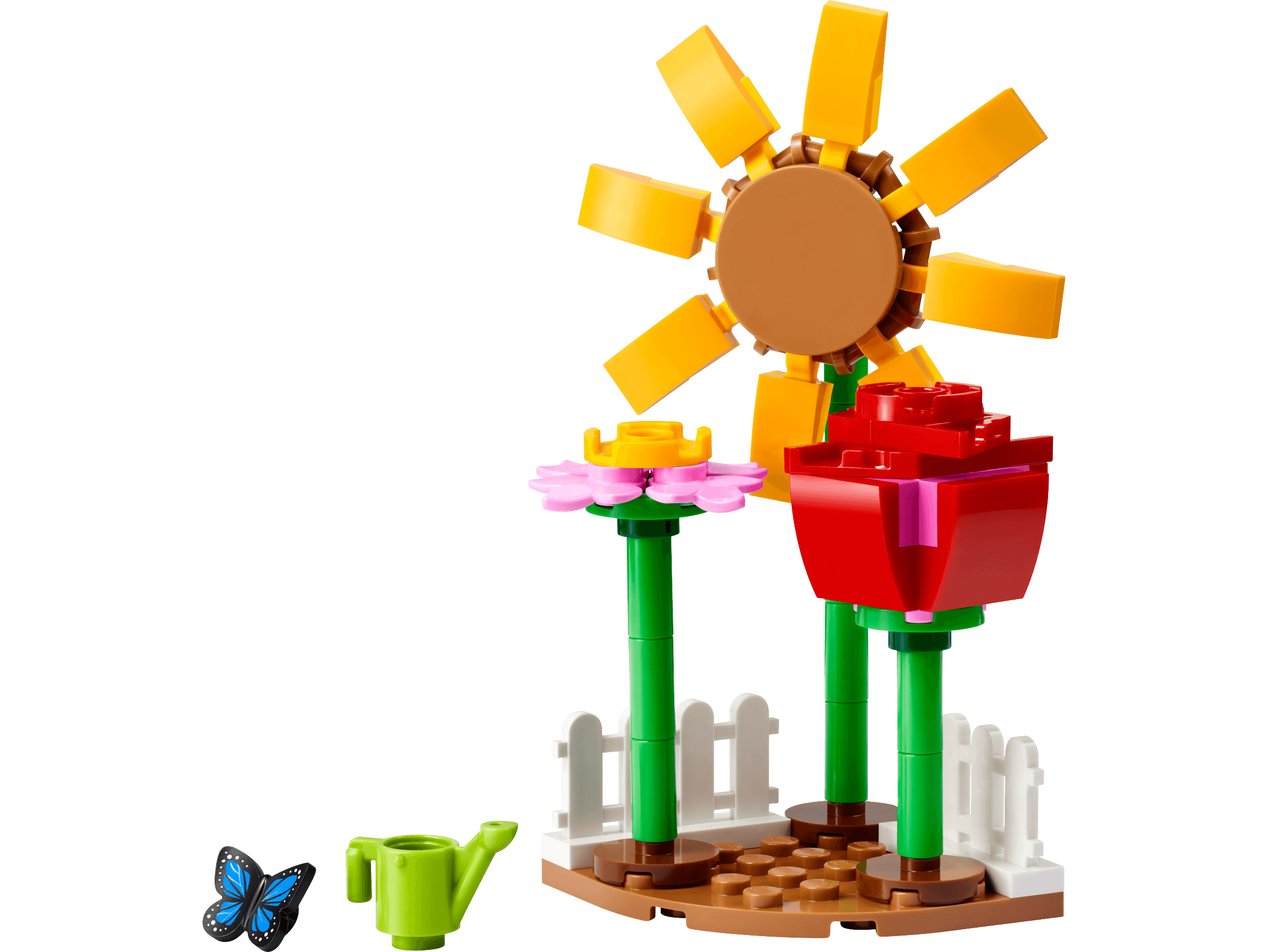 שקית לגו גינת פרחים חברות