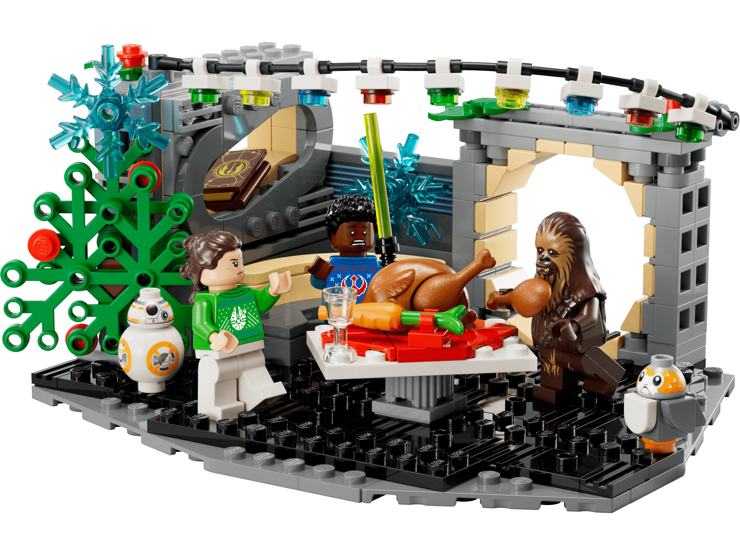 Millennium Falcon Holiday Diorama