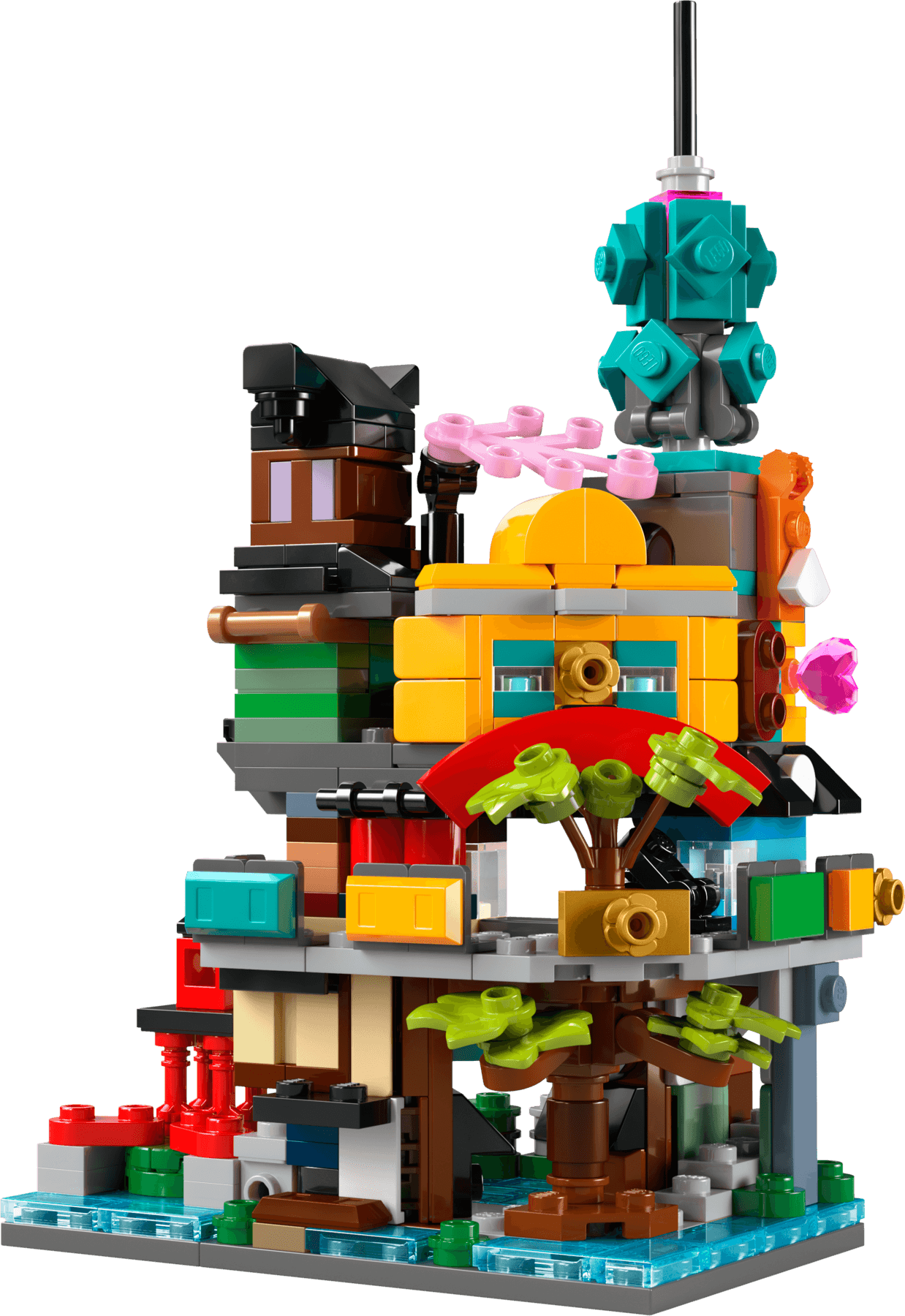 Micro NINJAGO City Gardens