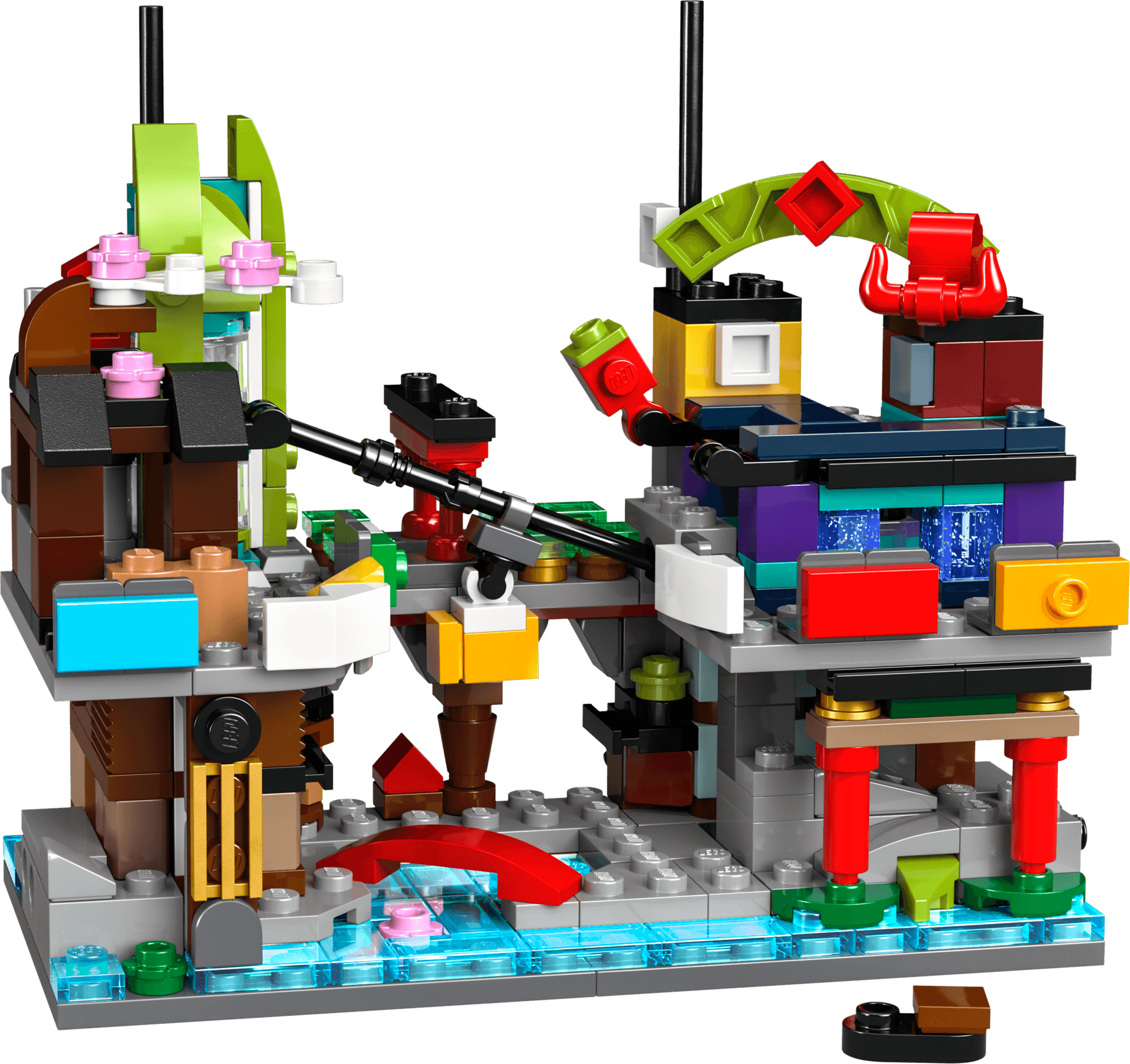 Micro NINJAGO City Markets