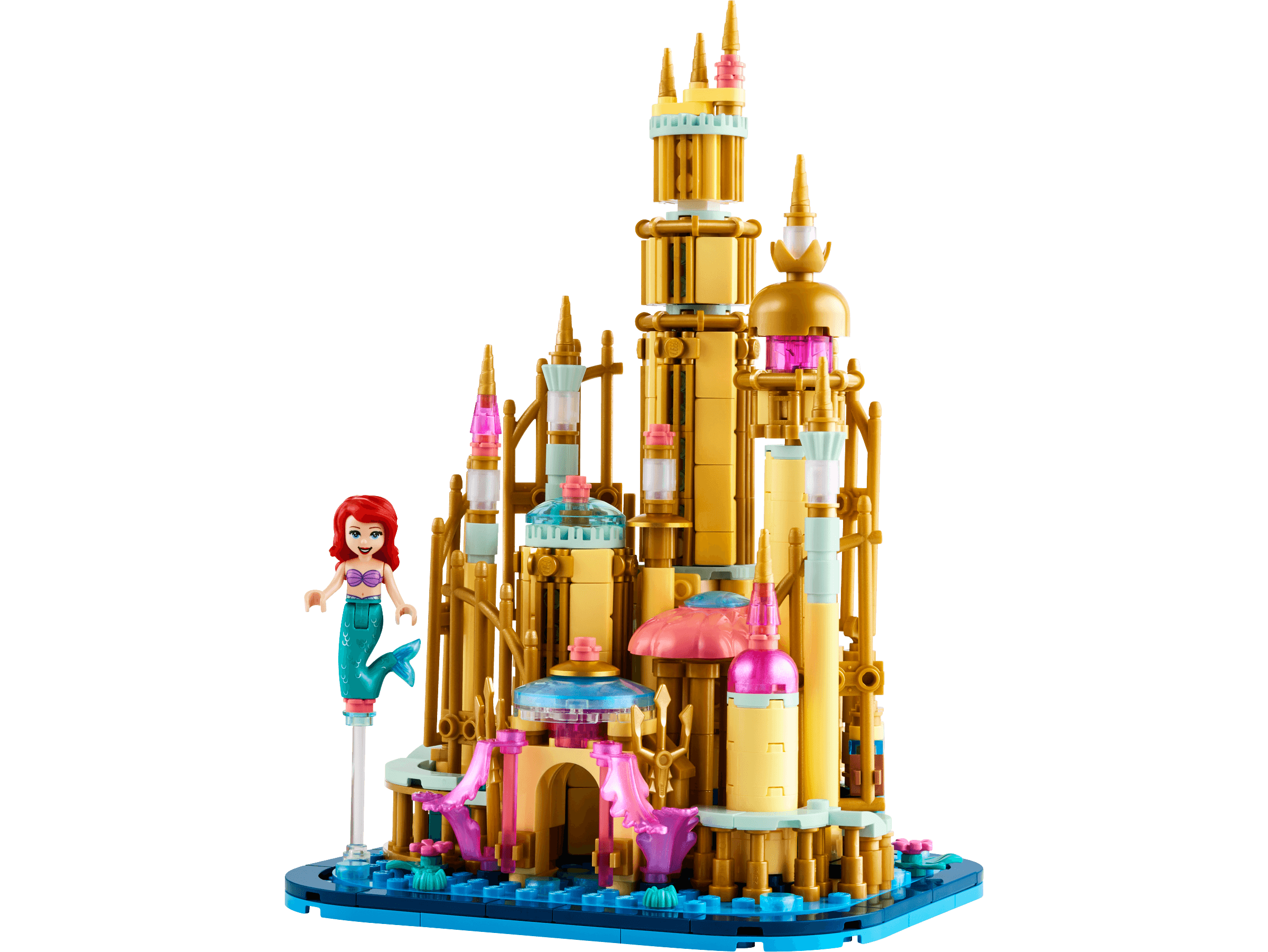 לגו נסיכות אריאל בת הים הקטנה מיני טירה