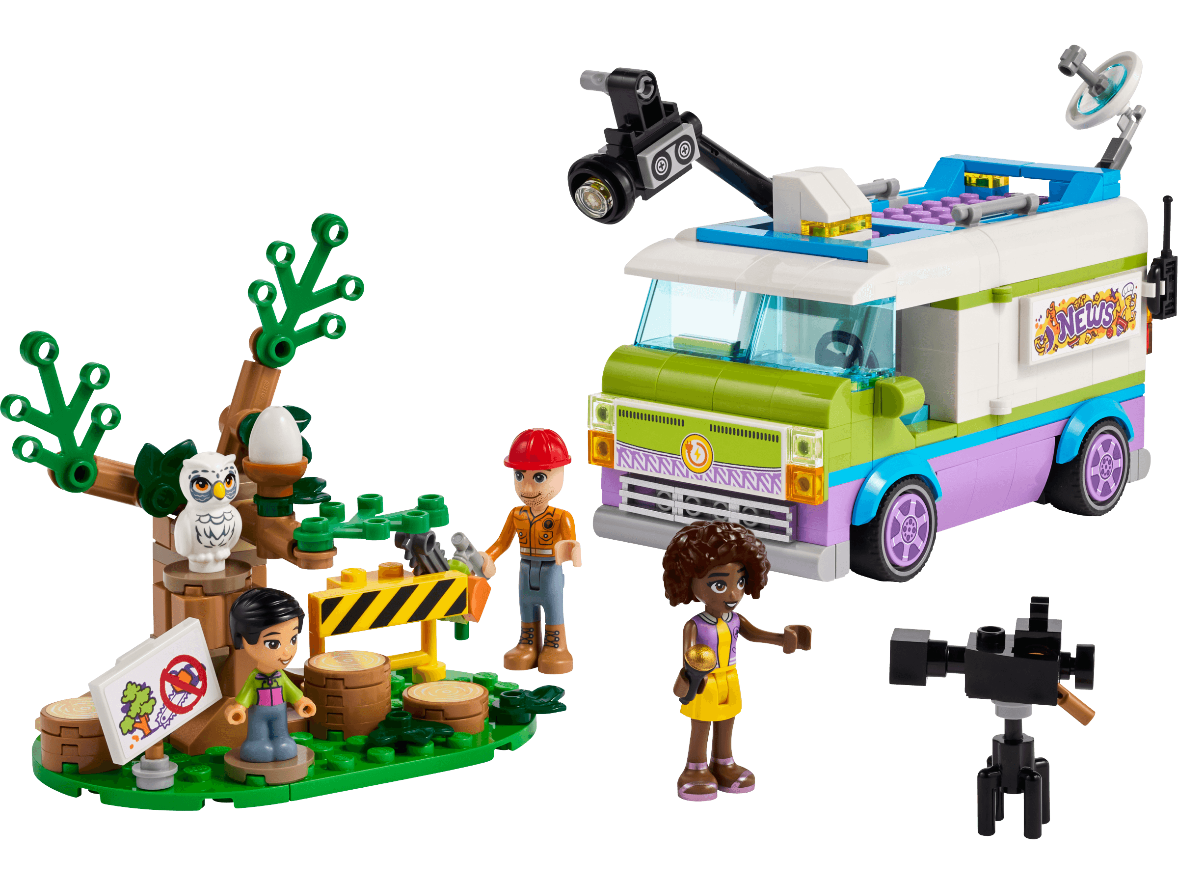 לגו ואן חדר חדשות (