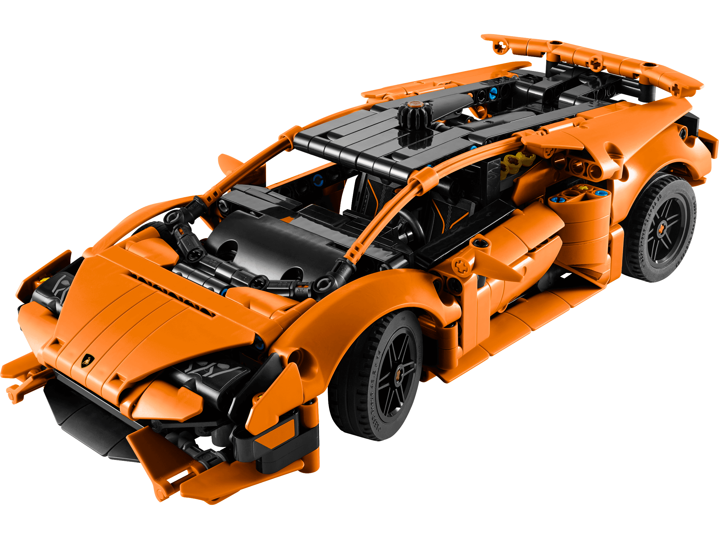 מכונית Lamborghini Huracán Tecnica כתומה