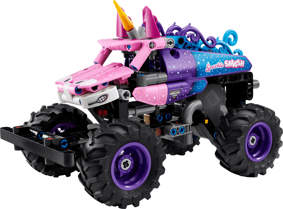 מנגנון משיכה לאחור Monster Jam™ Sparkle Smash™