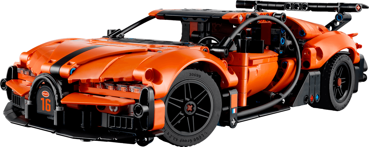 מכונית היפר מרוץ Bugatti Chiron Pur