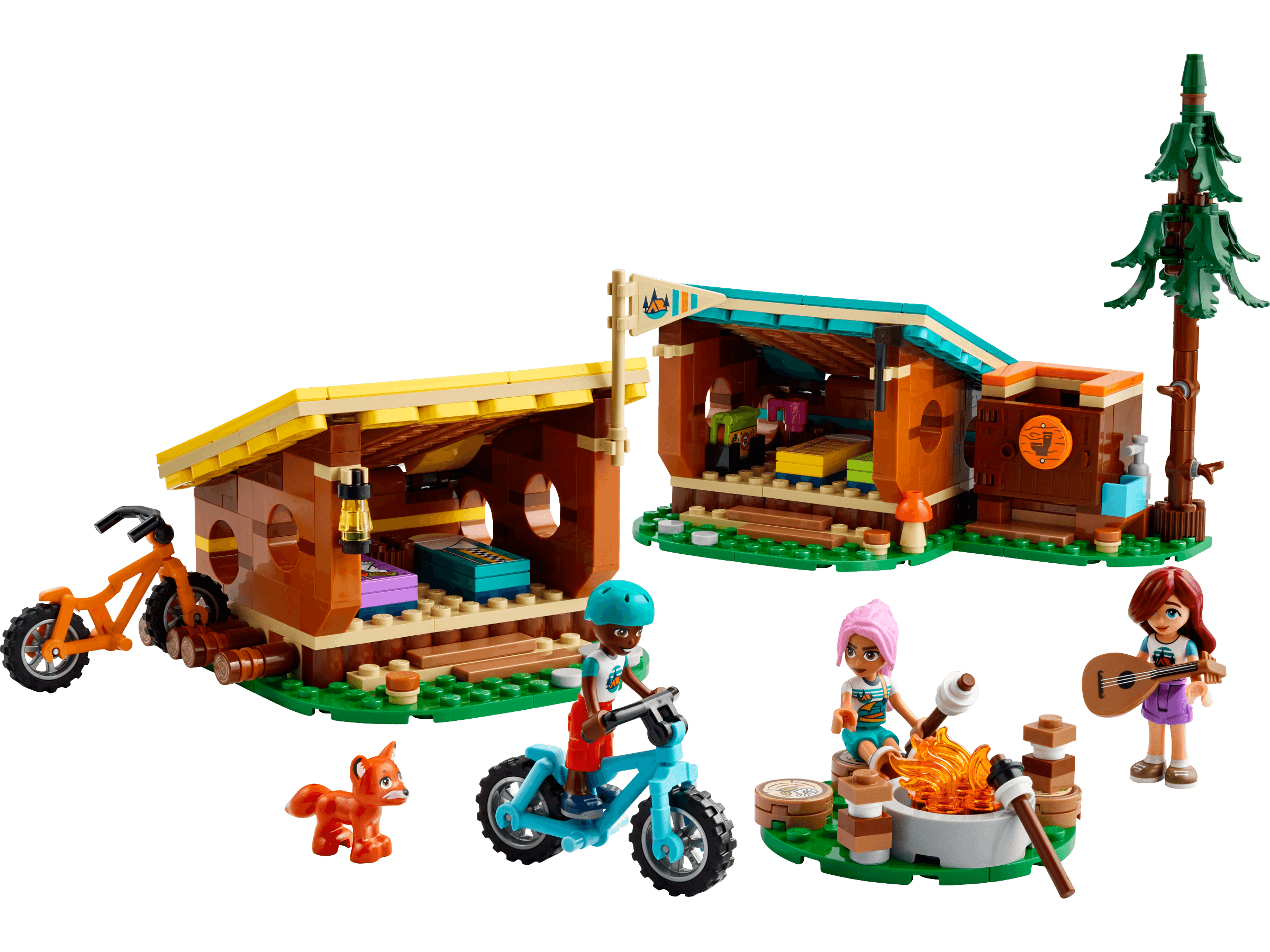 לגו חברות מחנה הרפתקאות בקתות נעימות