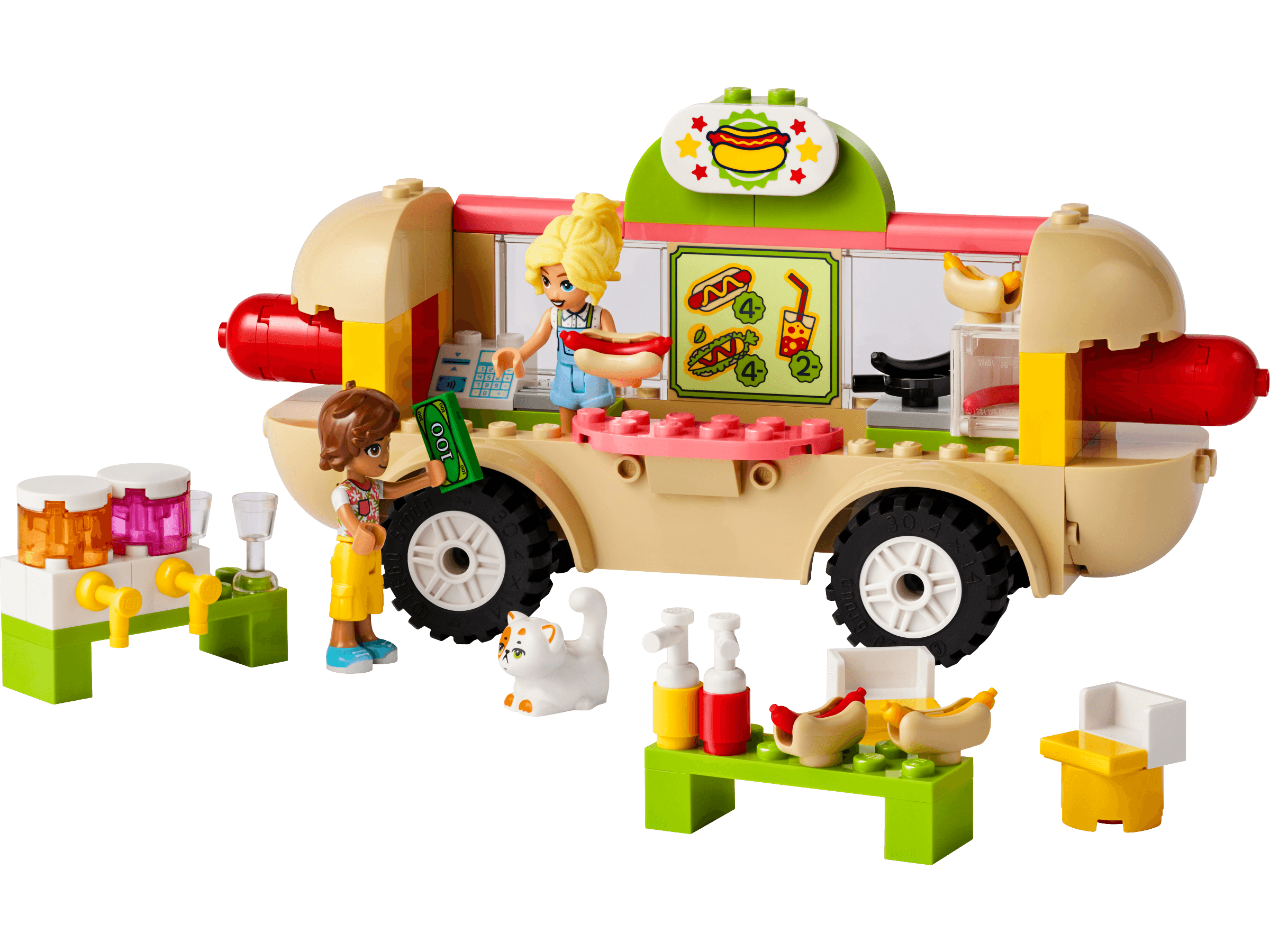 חברות - משאית אוכללמכירת נקניקיות