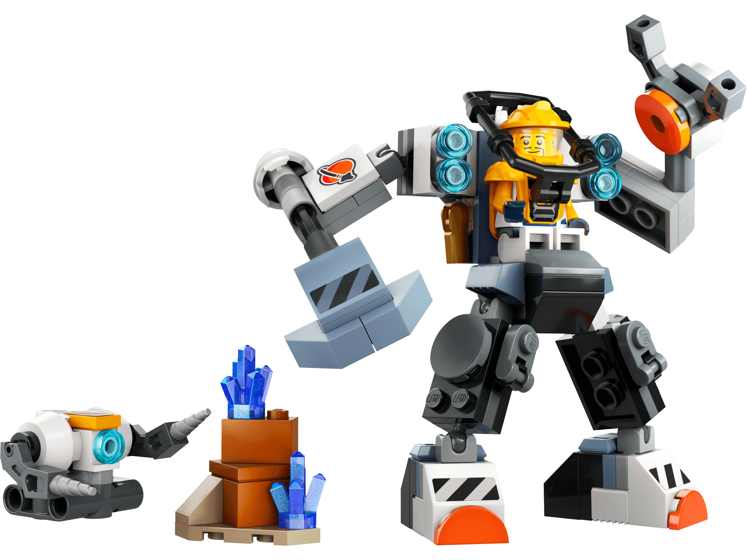 לגו סיטי רובוט בנייה בחלל