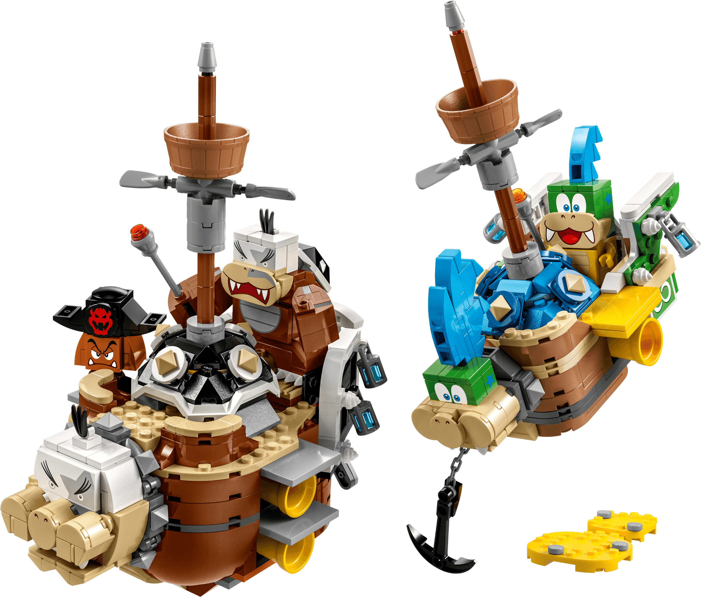 לגו סופר מריו ספינות אוויר של לארי ומורטון