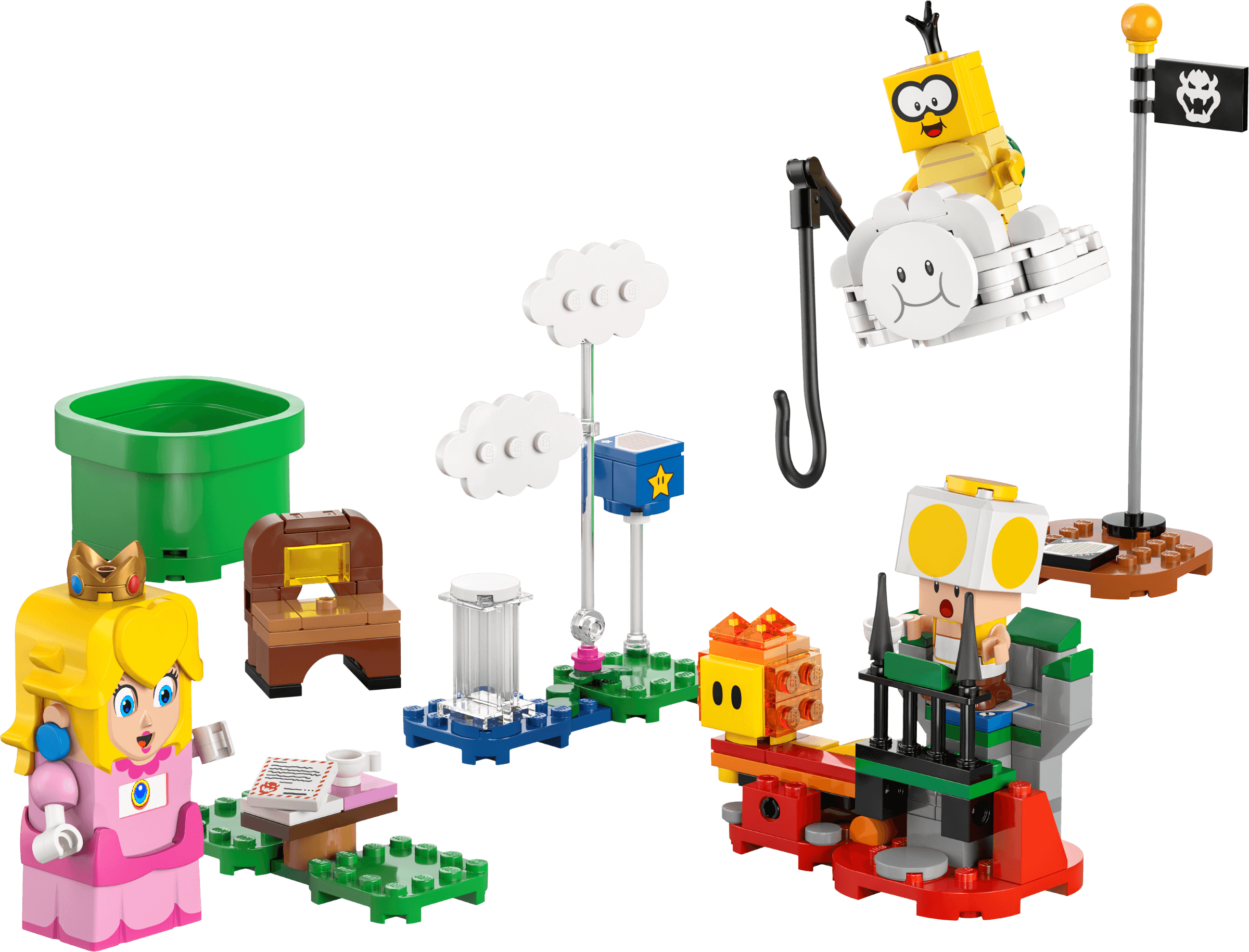 הרפתקאות עם ™LEGO® Peach אינטראקטיבית