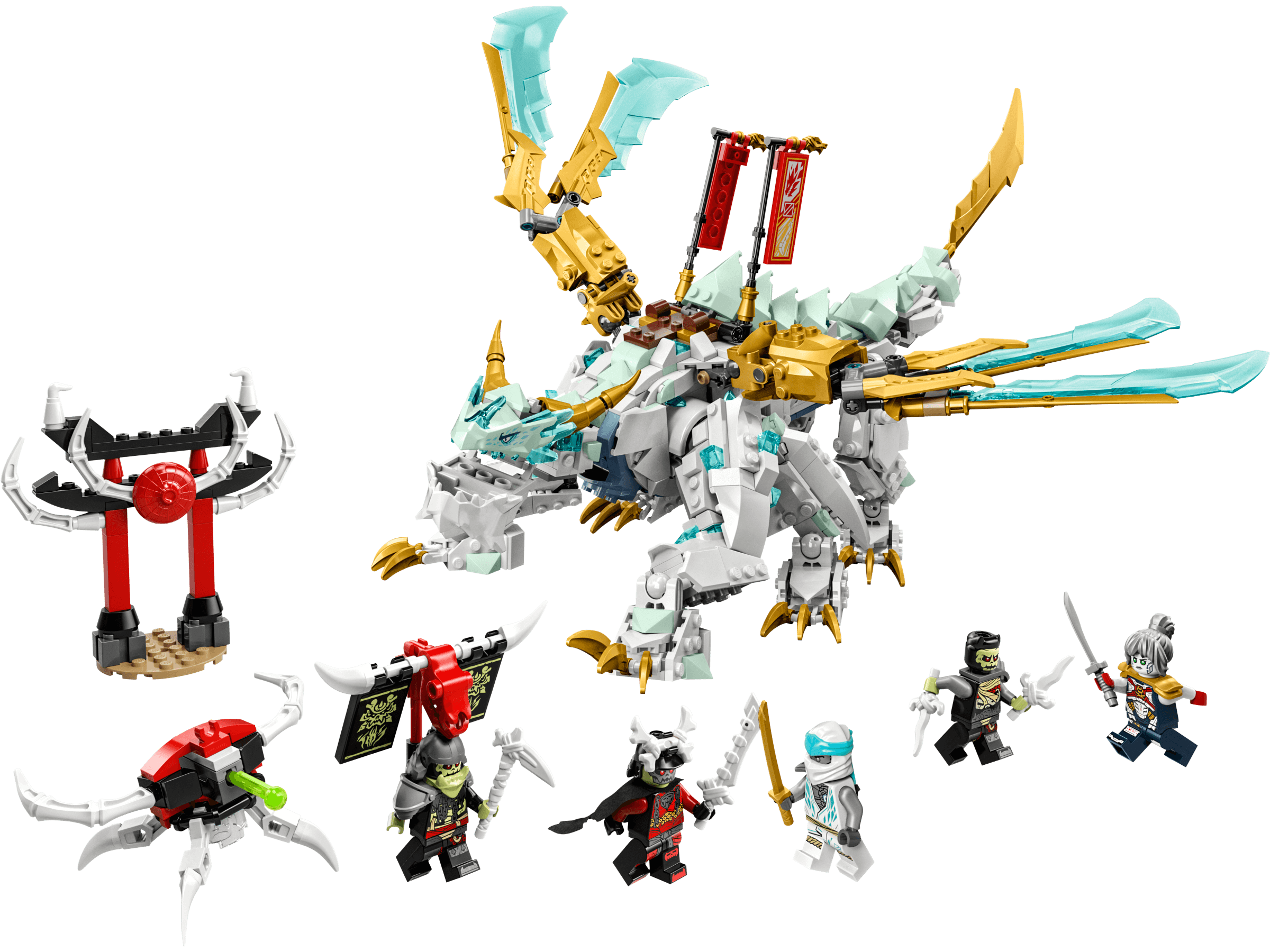 Zane's Ice Dragon Creature