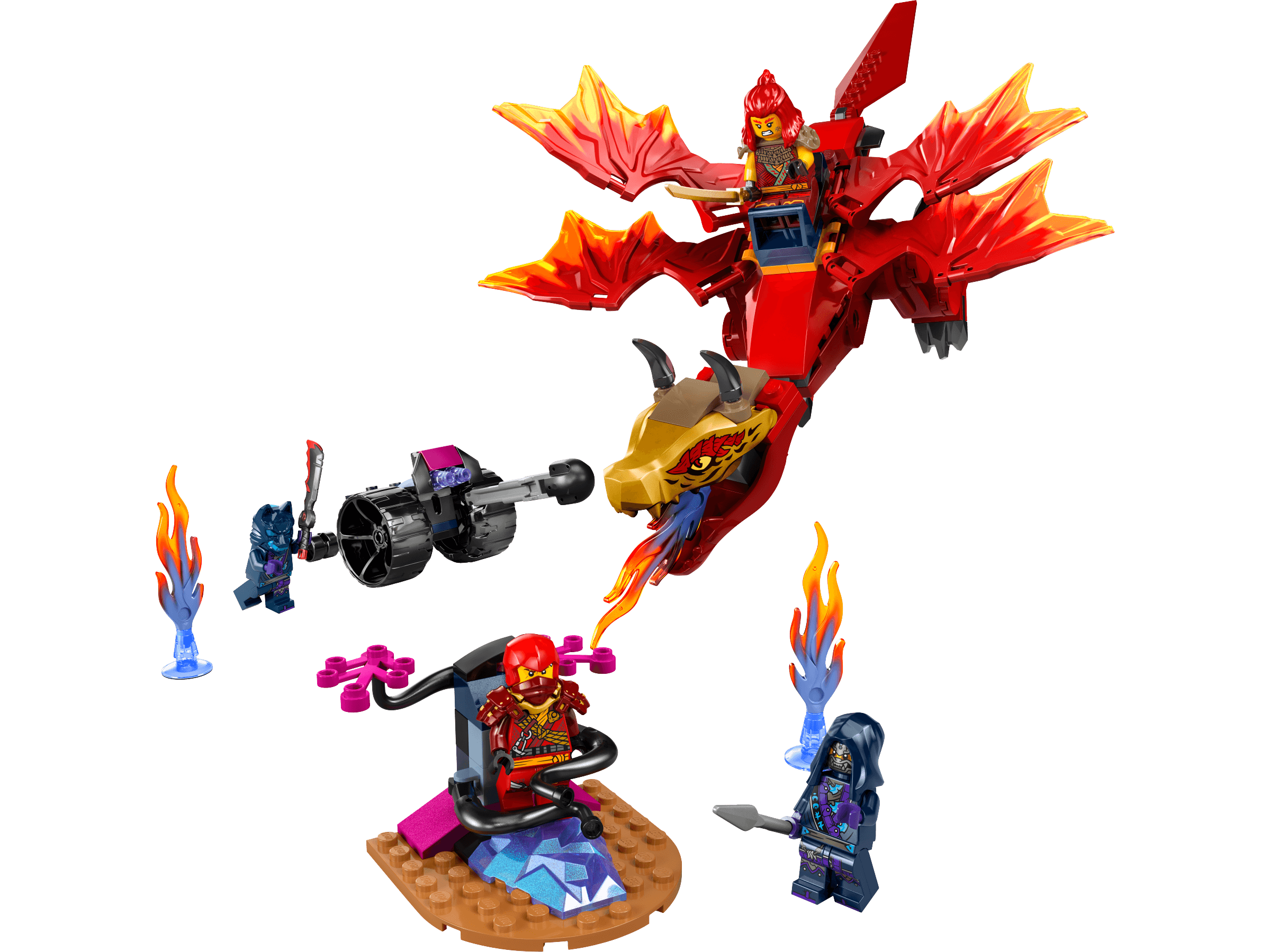 לגו נינג'גו קרב דרקון המקור של קאי