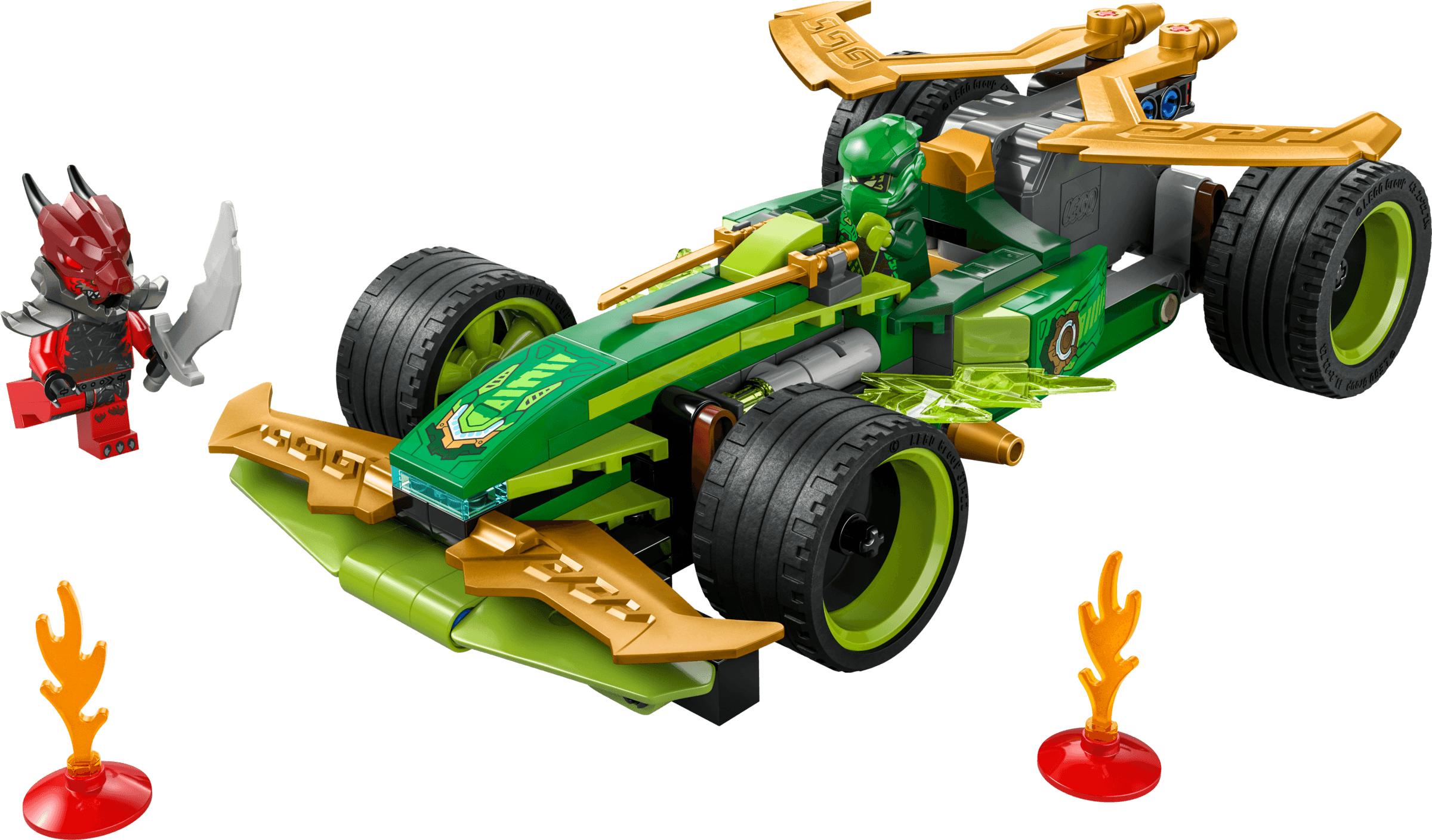 מכונית מירוץ במנגנון משיכה אחורה של לויד