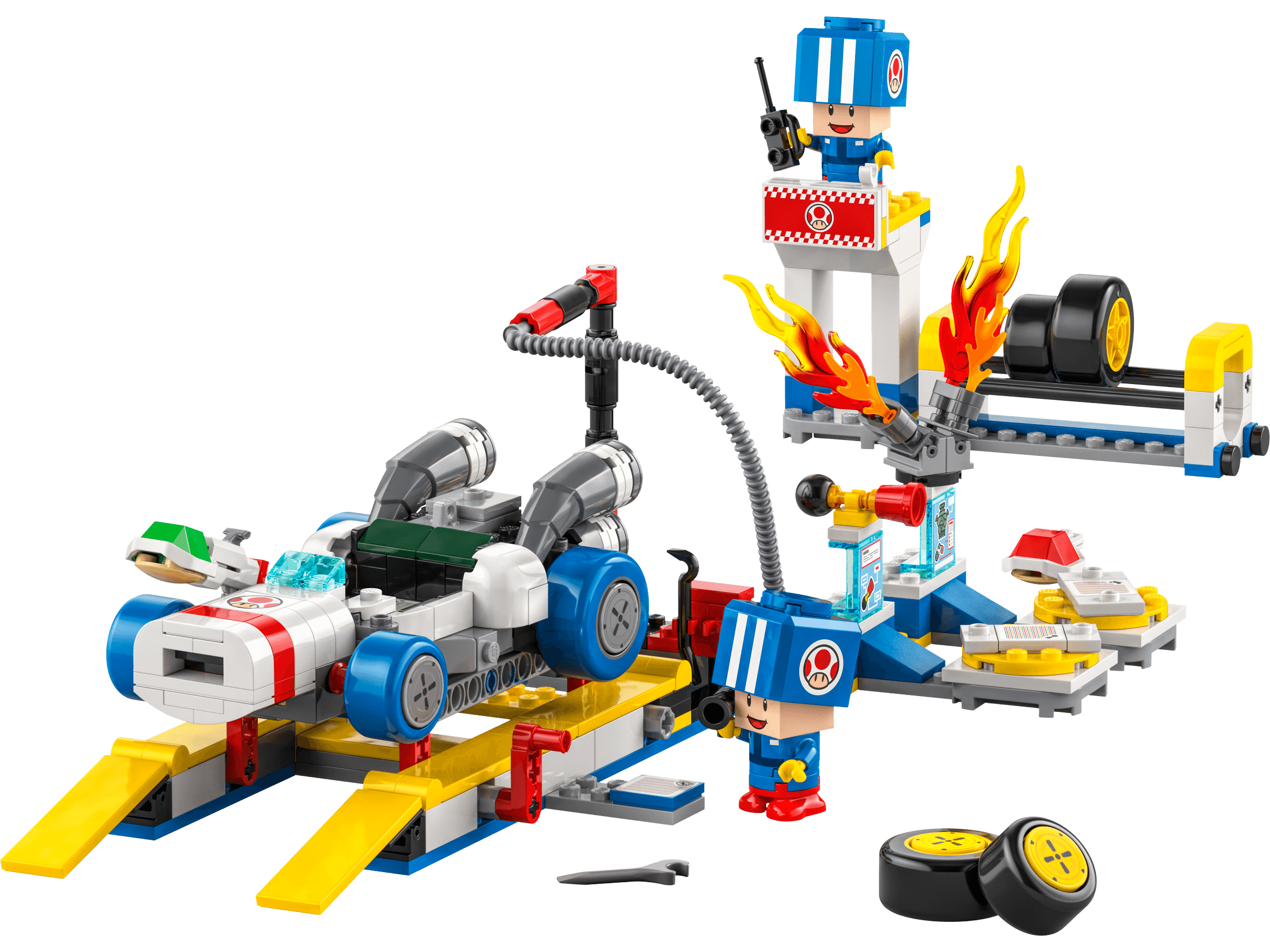 לגו סופר מריו המוסך של טואד