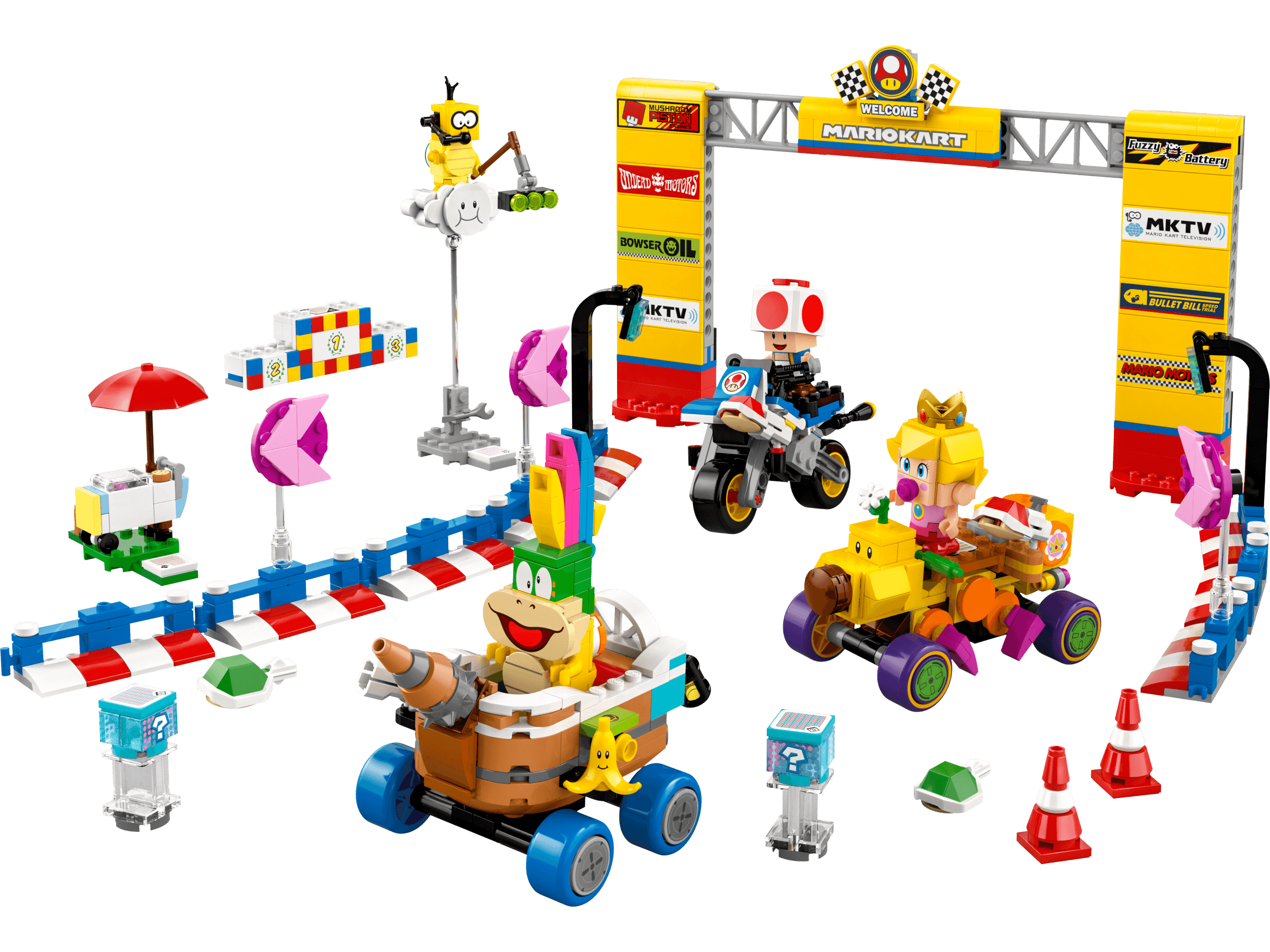 Baby Peach & Grand Prix Set