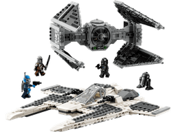 לגו מלחמת הכוכבים מטוס קרב המנדלוריאן נגד מיירט