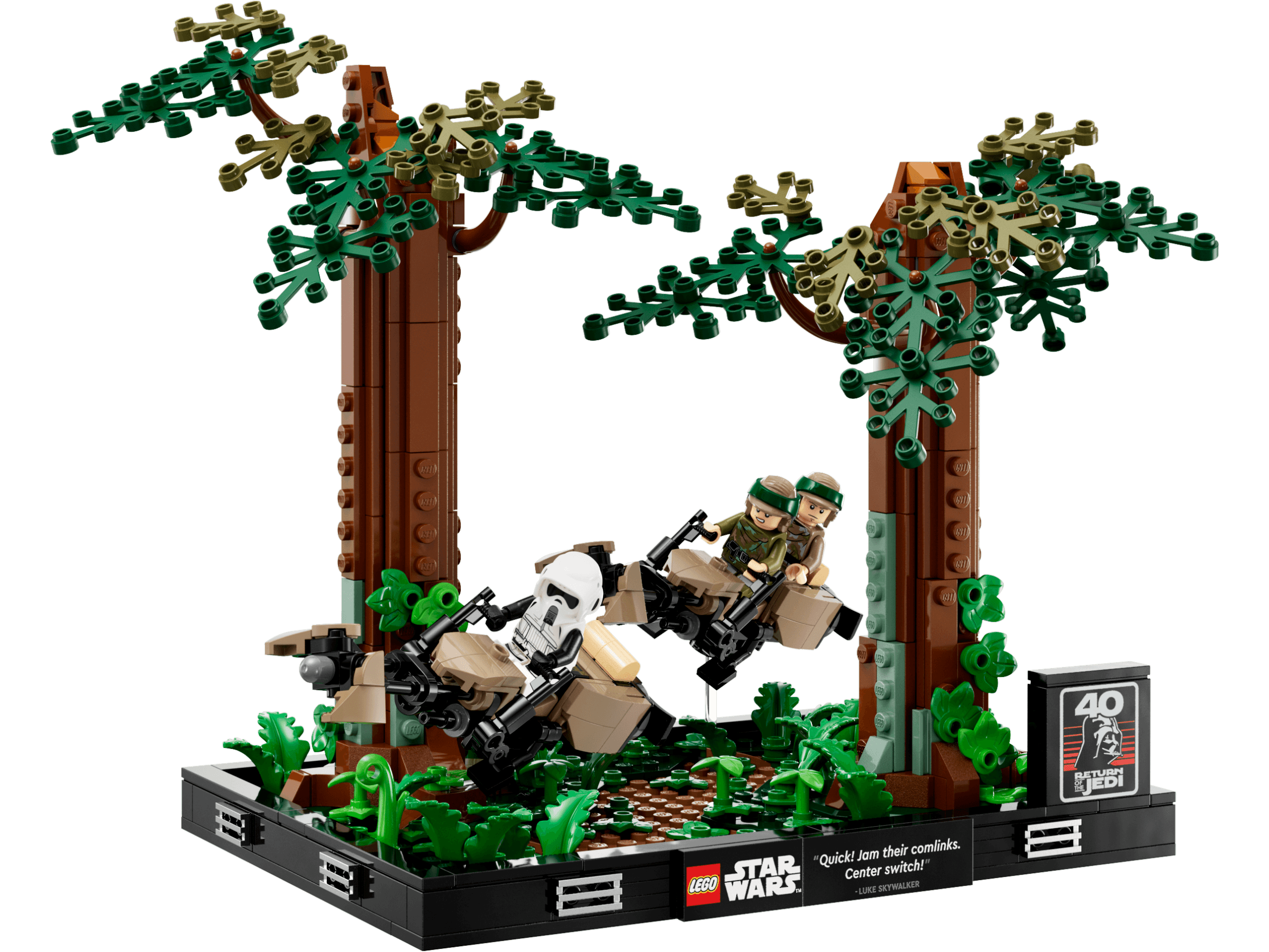 לגו דיורמת מרדף Endor Speeder