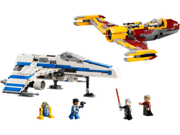 לגו מלחמת הכוכבים מטוס הרפובליקה החדשה נגד שין האטי