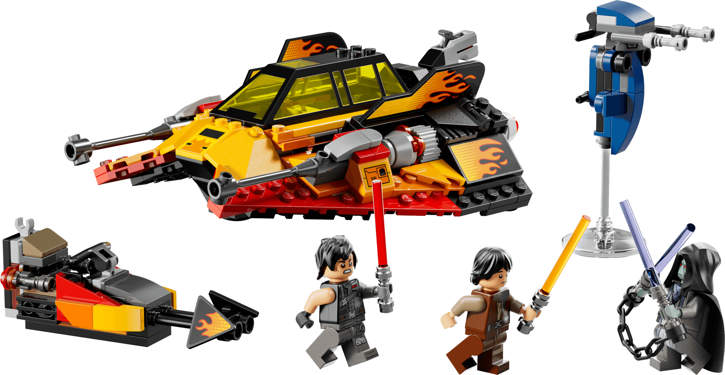 ספידר שלג עם מבער של הכוח