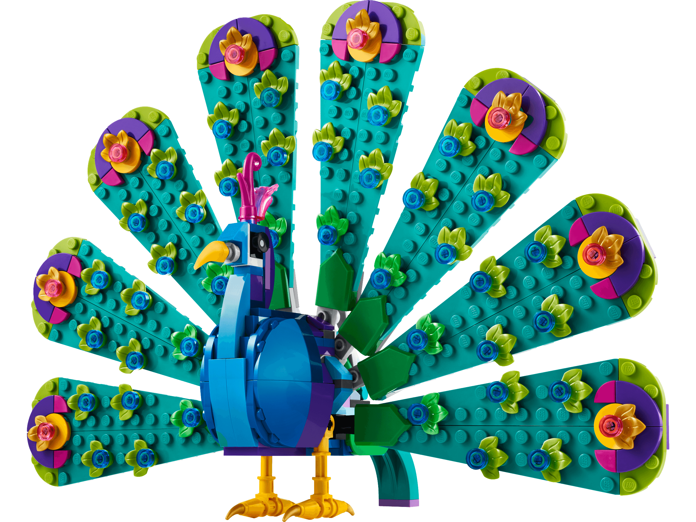לגו קריאטור 3 ב-1 טווס אקזוטי
