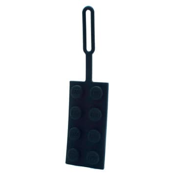 לבנת 2×4 אייקונית בצבע שחור