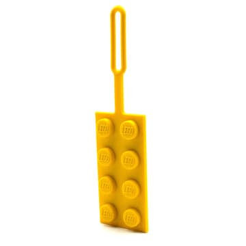לבנת 2×4 אייקונית בצבע צהוב