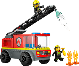 משאית כיבוי אש עם סולם