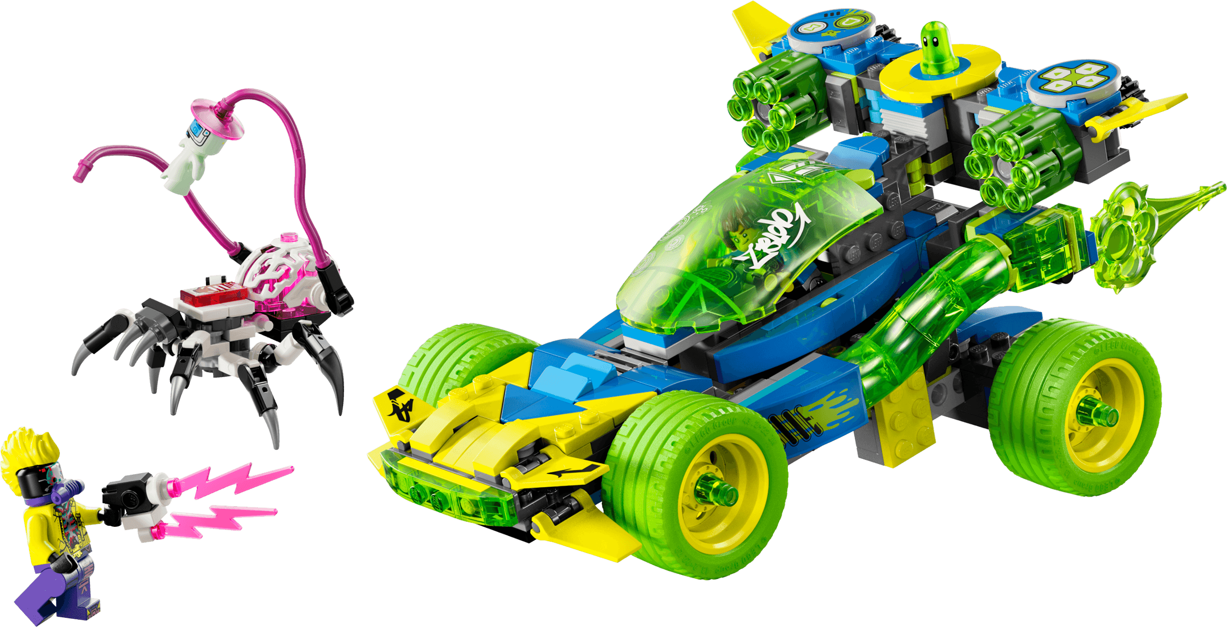 מטאו ומכונית מירוץ פעולה של זי-בלוב