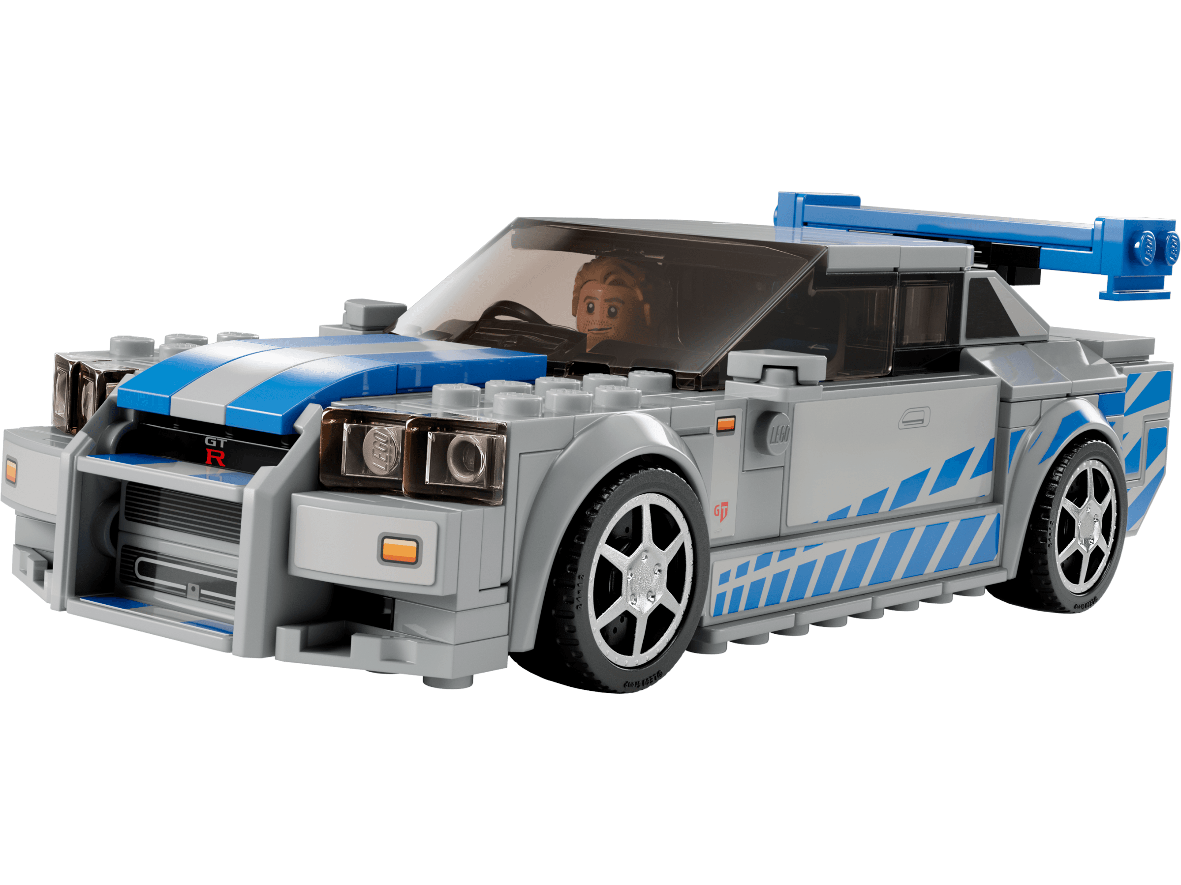 לגו מכונית Skyline GT-R מהיר ועצבני