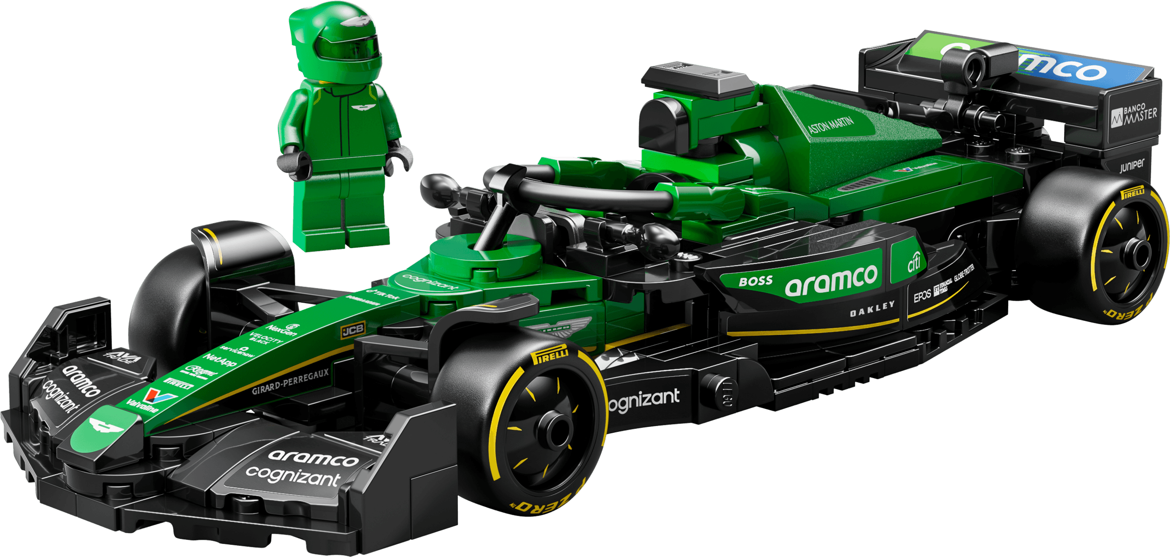 מכונית מרוץ Aston Martin Aramco F1® AMR24