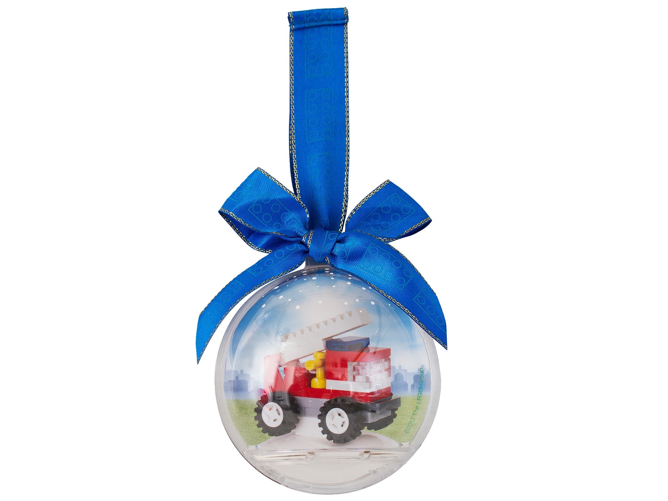 Fire Truck Holiday Bauble